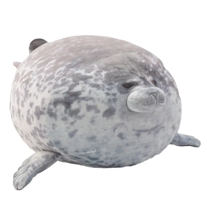 Zeehond knuffeldier - pluche kussenKnuffels
