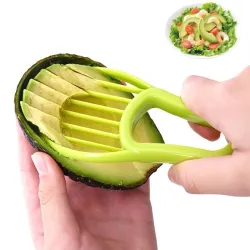 3 in 1 - dunschiller / snijmachine / pulpafscheider / mes - voor avocado / fruit / groentenKeuken