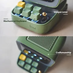 Retro Bluetooth speaker - pixel art - alarm clock - LED display - gaming board - DJ mixerBluetooth speakers
