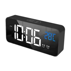 LED muziekwekker - USB - geluidsgestuurd - met sluimerfunctieKlokken