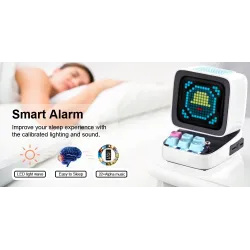 Retro Bluetooth speaker - pixel art - alarm clock - LED display - gaming board - DJ mixerBluetooth speakers