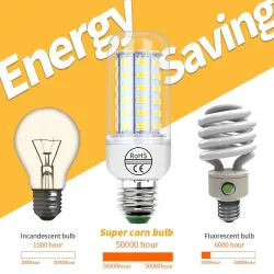 LED bulb - E14 - E27 - B22 - G9 - GU10 - 220V - 10 piecesE14