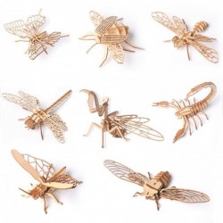 3D insecten - houten puzzelHouten