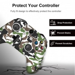Siliconen beschermhoes - voor Xbox One Slim controller - met 2 grips kappenController