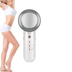 3 in 1 - ultrasone body massager - afslanken - vetverbranding - met gel - EMSMassage