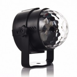 Crystal ball - stage light projector - RGB - LED - with remote / adjustable base - 5V - for disco / partiesStage & events lig...