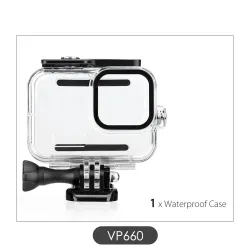 Waterdichte behuizing voor GoPro Hero 9 - duikset - VP660Bescherming