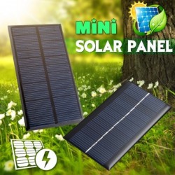 Solarpanel - Batterieladegerät - 0,3W / 0,8W / 1W / 1,2W / 1,5W / 2W / 4W / 5W
