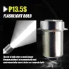 P13.5S PR2 / E10 - LED-lamp - 3V / 6V / 12V - 6000K - 2 stuksE10