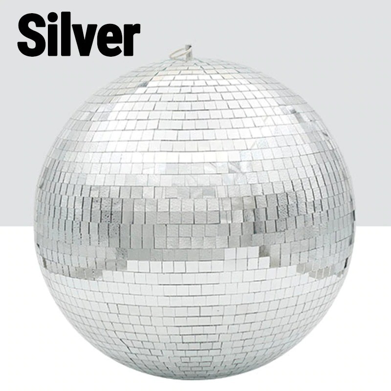 Mirror disco ball - rotating - reflective - 10cm / 15cm / 20cm / 25cm / 30cmStage & events lighting