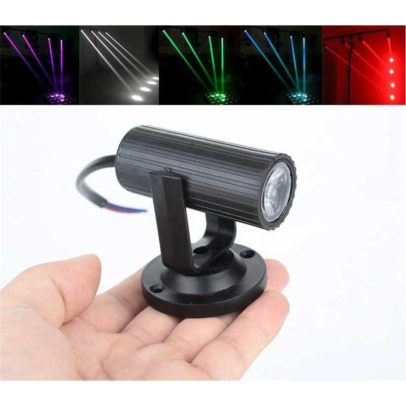 Mini LED stage light - 1W - RGBW - parties / disco / stageStage & events lighting