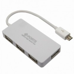 4 in 1 kabel - adapter - micro USB / HUB / OTG / HostKabels