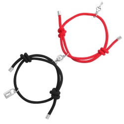 Magnetverschluss-Armbänder - für Paare - verstellbar - 2 Stück