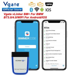Vgate vLinker - OBD2 - BM - ELM327 V2.2 - PK ELM 327 - Bluetooth - WiFi - car scanner / diagnostic toolDiagnosis