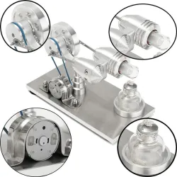 Hetelucht stirlingmotor - model - educatief speelgoedEducatief