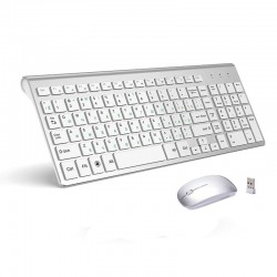 Kabellose Tastatur / Maus / USB - 2.4G - USA / russisches Layout