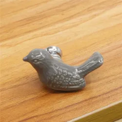 Duifvormige knop - meubelgreep - keramiekMeubels