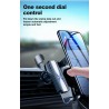 Gravity phone holder - for car air vent - 3 point support - with safety lockHolders