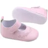 Leather shoes - with flower design - for newborns / babiesShoes