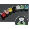 Orchid shaped furniture knobs - handles - ceramicFurniture