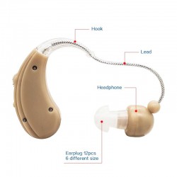 Hoortoestel - oorversterker - met dubbele oplaadpoort - USBGehoor