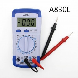 A830L - digitale multimeter - multifunctionele DC / AC / spanningstester - LCDMultimeters