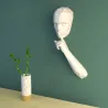 De stille persoon - 3D-papieren model - knutselen - DIYConstructie
