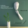 The Silent Person - 3D paper model - craft - DIYConstruction