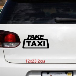 Fake Taxi - Auto-Vinyl-Aufkleber