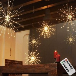 Feuerwerk Lichtgirlande - LED-Kette - mit Fernbedienung - wasserdicht - Weihnachts- / Außendekoration