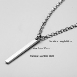 Stainless steel necklaces - long chain - sun / compass/ paw / yin yangNecklaces