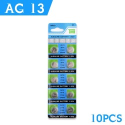 AG13 - 1.55V - alkaline cel batterij - 10 stuksBatterijen