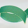 Autowiel reflecterende strips - stickers - 16 stuksStickers