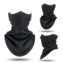 Thermisch fleece masker - bandana - fietsen / wandelen / wintersportMondmaskers