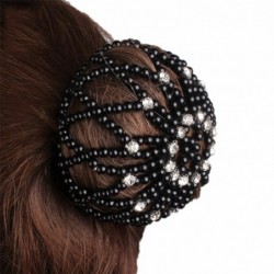 Haarknotenbezug - Handarbeit - Häkeldesign - mit Perlen