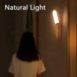 Baseus - inductielamp - nachtlampje - met bewegingssensor - USB - LEDWandlampen