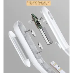Baseus - inductielamp - nachtlampje - met bewegingssensor - USB - LEDWandlampen