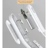 Baseus - inductielamp - nachtlampje - met bewegingssensor - USB - LEDWandlampen