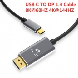 Thunderbolt 3 - 4K - 8K - USB-C-auf-DP1.4-Kabel