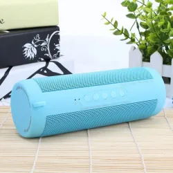 Draadloze Bluetooth speaker - mini zuilbox - TF kaart - waterdicht - met zaklampBluetooth Luidsprekers
