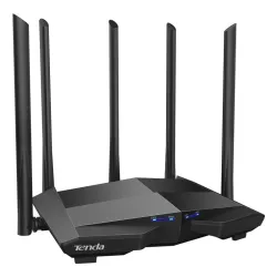Tenda AC11 AC1200 - WiFi router - 2.4G 5.0GHz - dual band - 1167Mbps - met 5 high gain antennesNetwerk