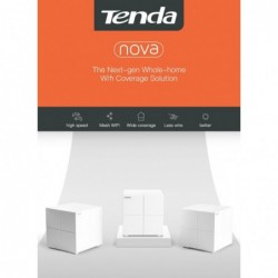Tenda MW6 Nova - draadloos wifi systeem - router / repeater - 2.4G / 5G - met app bedieningNetwerk