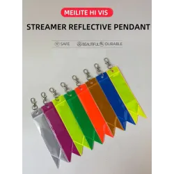 Kaarslicht streamer - reflecterende sleutelhanger - veiligheidshangerSleutelhangers