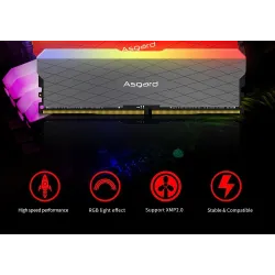 Asagrd Loki w2 - W2 D4 8GBX2 3200 RGB - DDR4 DIMM - desktop geheugen RAM's - voor computer - dual channelRAM geheugen