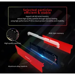 Asagrd Loki w2 - W2 D4 8GBX2 3200 RGB - DDR4 DIMM - desktop geheugen RAM's - voor computer - dual channelRAM geheugen