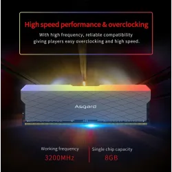 Asagrd Loki w2 - W2 D4 8GBX2 3200 RGB - DDR4 DIMM - desktop geheugen RAM's - voor computer - dual channelRAM geheugen