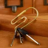 Vintage messing lus - sleutelhouder organizer - sleutelhangerSleutelhangers