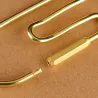 Vintage messing lus - sleutelhouder organizer - sleutelhangerSleutelhangers