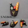 3D bionisch eten - mand - koelkastmagnetenKoelkastmagneten