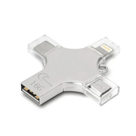 4 in 1 flash drive - micro USB / type-C / OTG - geheugenstick - 16GB / 32GB / 64GB / 128GBUSB geheugen